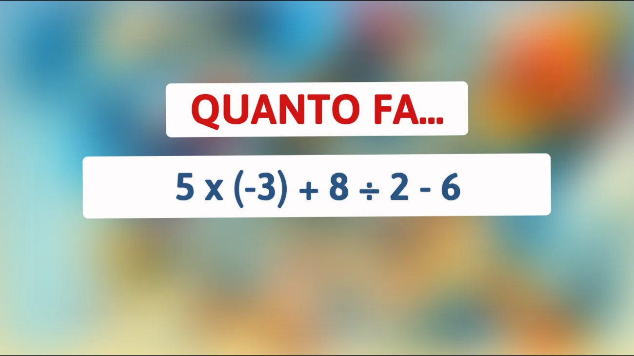 Sei tra le menti più brillanti? Risolvi questo indovinello complesso e scopri se sei davvero un genio!"