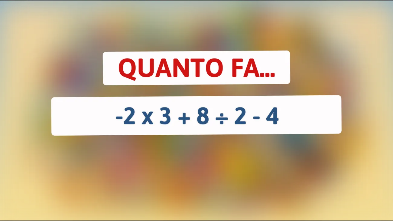 Solo i Veri Geni Possono Risolvere Questo Rompicapo Matematico, Sei uno di Loro?"