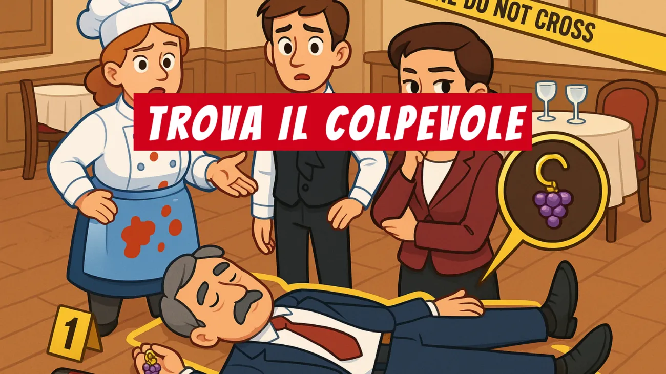 Solo i più intelligenti riescono a risolvere il mistero del ristorante stellato: la sfida per veri detective che ti farà impazzire!"