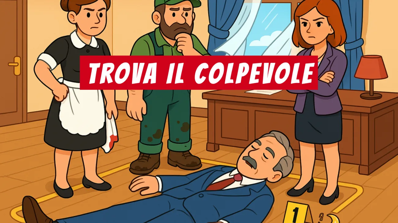 Solo i veri geni risolvono questo enigma: il misterioso omicidio all’Hotel Grandeur nasconde un dettaglio che tutti hanno ignorato! Ci arrivi?"
