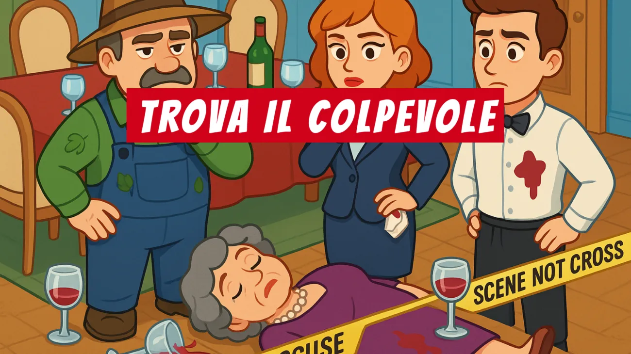 Solo il 2% riesce a risolverlo: riesci a scoprire chi è l'assassino nella villa? Sfida riservata alle menti più brillanti!"