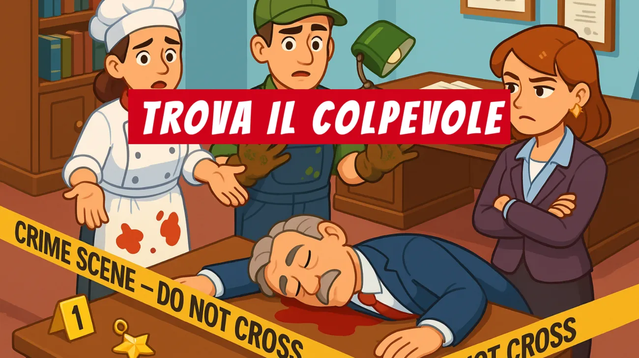 Solo il 5% riesce a risolverlo: riesci a scoprire il vero colpevole nel caso dell’orecchino perduto? Sfida il tuo QI!"