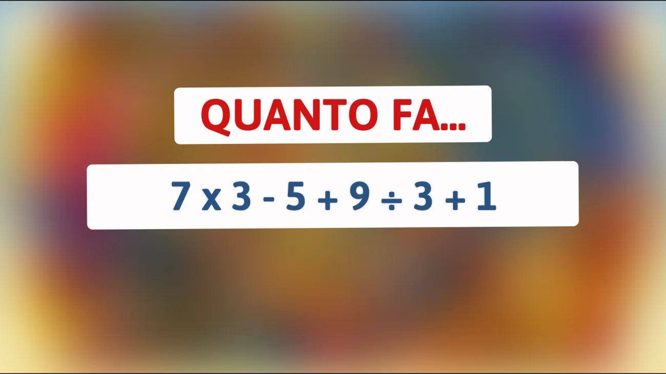 Svelato l'indovinello che solo l'1% delle menti più brillanti sa risolvere: Hai abbastanza intelligenza per trovare la soluzione corretta?"