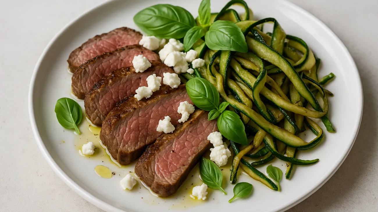 tagliata fresca zucchine croccanti formaggio caprino"